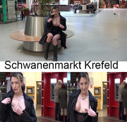Wunschfee3 - Tittenflashing im Schwanenmarkt Krefeld