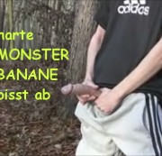 XXL23x6 - 5) HARTE 23x6 BANANE pisst ab