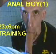 XXL23x6 - 48) ANAL  BOY(1)-23x6cm TRAINING