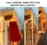 XeniaLova - Neffe filmt heimlich beim Duschen