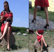 aische-pervers – 3 Löcher, 2 Highheels… worauf würdest du spritzen?