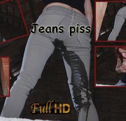 anna4sex – Neue Pisse auf meine grauen Jeans
