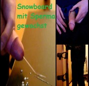 baneboon83 - Snowboard mit Sperma gewachst