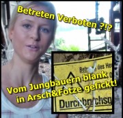 blondehexe - BETRETEN VERBOTEN!Vom Jungbauern erwischt&blank in Arsch&Fotze gefickt