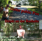 blondehexe – Public Piss an der Bushaltestelle