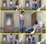 bondageangel – Perverse wet jeans games of married couple