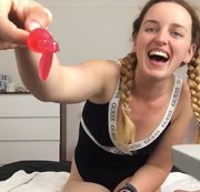 charlieforde - Charlie Forde can tie a lolly snake in her mouth!!