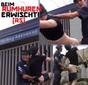 chrisxxxcollege - Studenten-Stricher vom Ordnungshüter erwischt! (Rollenspiel)