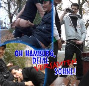 chrisxxxcollege - Kumpels wichsen, blasen, pissen im Park