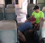 crunchboy – fucked bareback in public train