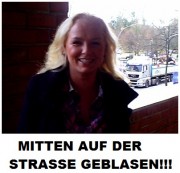 cumtina - MITTEN AUF DER STRASSE GEBLASEN