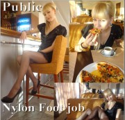 desertigl - Public Nylon Foot job