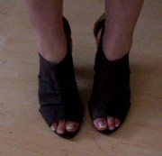 destroyedsx - offene schuhe mit frenchnails ..