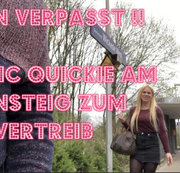 devil-sophie – Bahn verpasst !! PUBLIC Quickie am Bahnsteig zum Zeitvertreib