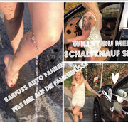devil-sophie – Barfuß Auto fahren? Willst du mein Schaltknauf sein? Piss mir auf die Fahrerfüsse