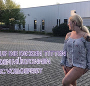 devil-sophie – Piss mir auf die dicken Titten – hinter den Mülltonnen Public vollgepisst