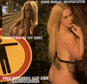 devil-sophie – OMG PUBLIC ERWISCHT- auf den Bahngleisen gepisst und anpissen lassen