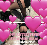 devil-sophie – 10 Minuten Userwette erfüllt – der Reiterstiefel Strapsen Walk im Einkaufszentrum –  :-)