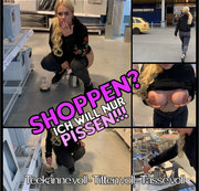 devil-sophie – Shoppen? Ich will nur pissen !! Teekanne voll – Titten voll – Tasse voll