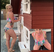 devil-sophie – Bikini piss im Baumarkt Gartenhaus – komm jetzt mach mich nochmal nass nach dem Schwimmbad musste ic