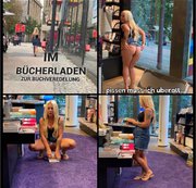 devil-sophie – Im Bücherladen zur Buchveredelung – pissen muss ich überall ;O