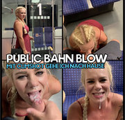 devil-sophie – Public Bahn Blowjob – Erwischt ! Mit Cumshot gehe ich nach Hause
