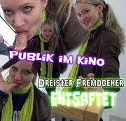 dirtyjuliette - Publik im Kino! Dreister Fremdgeher entsaftet!