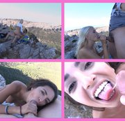 egedn777 - SWINGERS public sex on mountain Cumshots Part 3