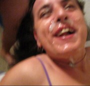 elbluder - Kehlenfick und Sperma im Gesicht und Mund