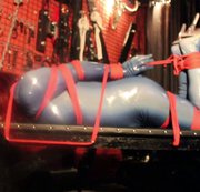fetischbonda – Hogtied – Holo-Catsuit