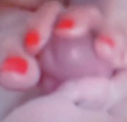 feuerfrau19 - ich verwöhne den schwanz mit meinen füßen