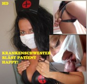 fraeuleinJanine - KRANKENSCHWESTER BLÄST PATIENT HAPPY!