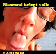 fraeuleinJanine - Blasmaul kriegt volle LADUNG!