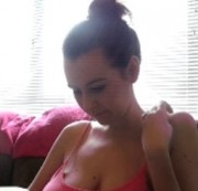 frankie91_wm1 – tit slips out