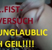 fräuleinJanine - 1.FISTVERSUCH VOR DER CAM-SPARVIDEO