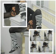 herrinsamira - Pissstrahl in der Schule im Nyloncatsuit