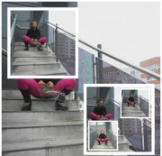 herrinsamira - Pisspause zerfetzt die leggin´s Public!