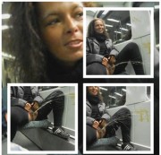 herrinsamira - Beim schwarzfahren abgepisst(S-Bahn)Public!