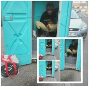 herrinsamira - Pissstrahl aus´m Dixiklo public