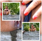 herrinsamira - Auf´m Flagturm mit muschischleim gepisst