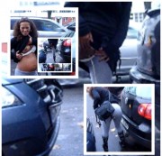 herrinsamira - Public zwischen den Auto´s ab+bepisst in GS