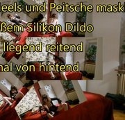 hornyloreen – Noch ein Zweiteiler video im Einteiler #fishnet #Netzstrümpf# Catsuit#weiß#