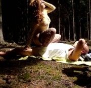 hosenlos - Hab mich im Wald auf einen Schwanz gestürzt