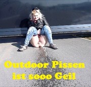 kaetzchen75 - Outdoor Pissen ist sooo Geil