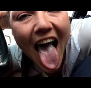 kinky-marc – Blowjob und Cumshot auf der Autobahn