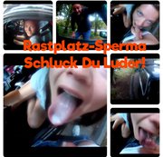 kinky-marc – KRASS! Schluckt das Rastplatz-Babe wirklich alles?