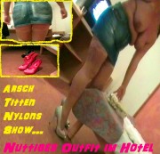 ladygaga-heels - Nutten Outfit im Hotel