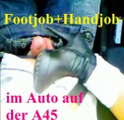 ladygaga-heels - Footjob + Handjob auf der A45