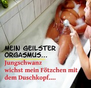 ladygaga-heels – Mega Orgasmus – mit dem Duschkopf