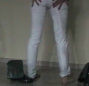 lycra22 - IN WEISSE JEANS !!!